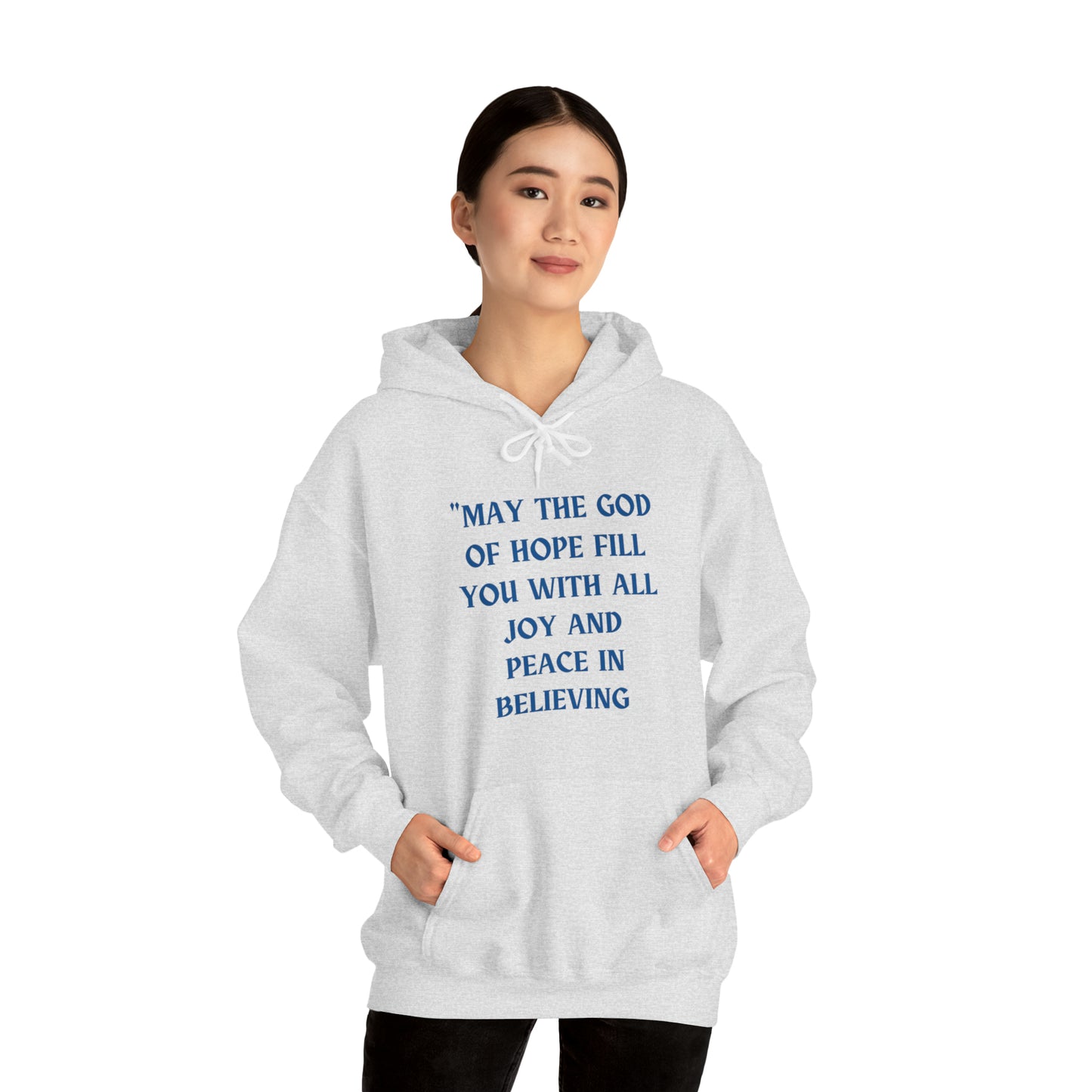 Romans 15:13 Premium Continuance Bible Scripture/Verse Christian Hoodie