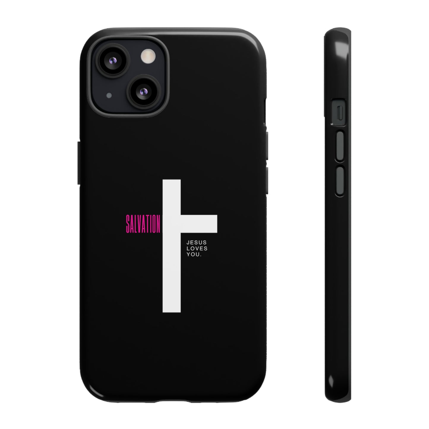 Salvation Cell Phone Case (Black/Pink)