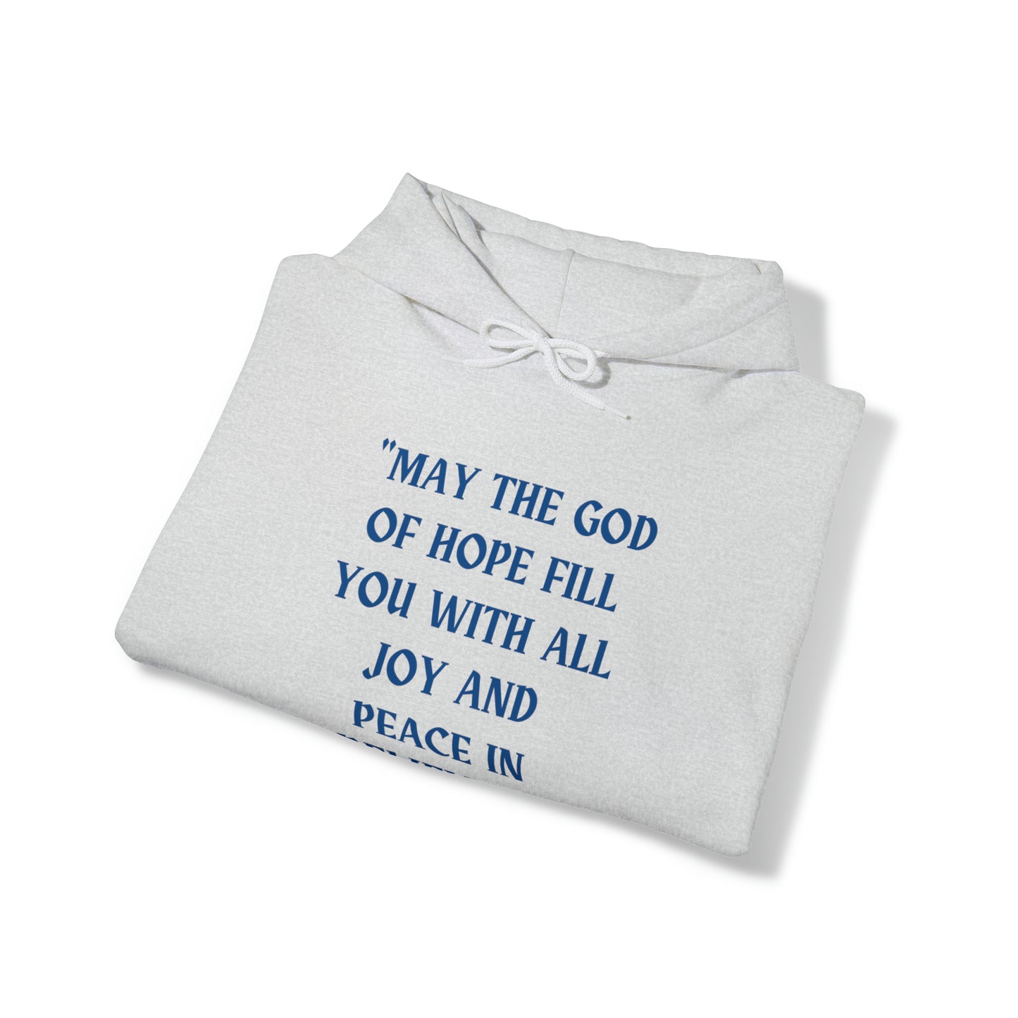 Romans 15:13 Premium Continuance Bible Scripture/Verse Christian Hoodie