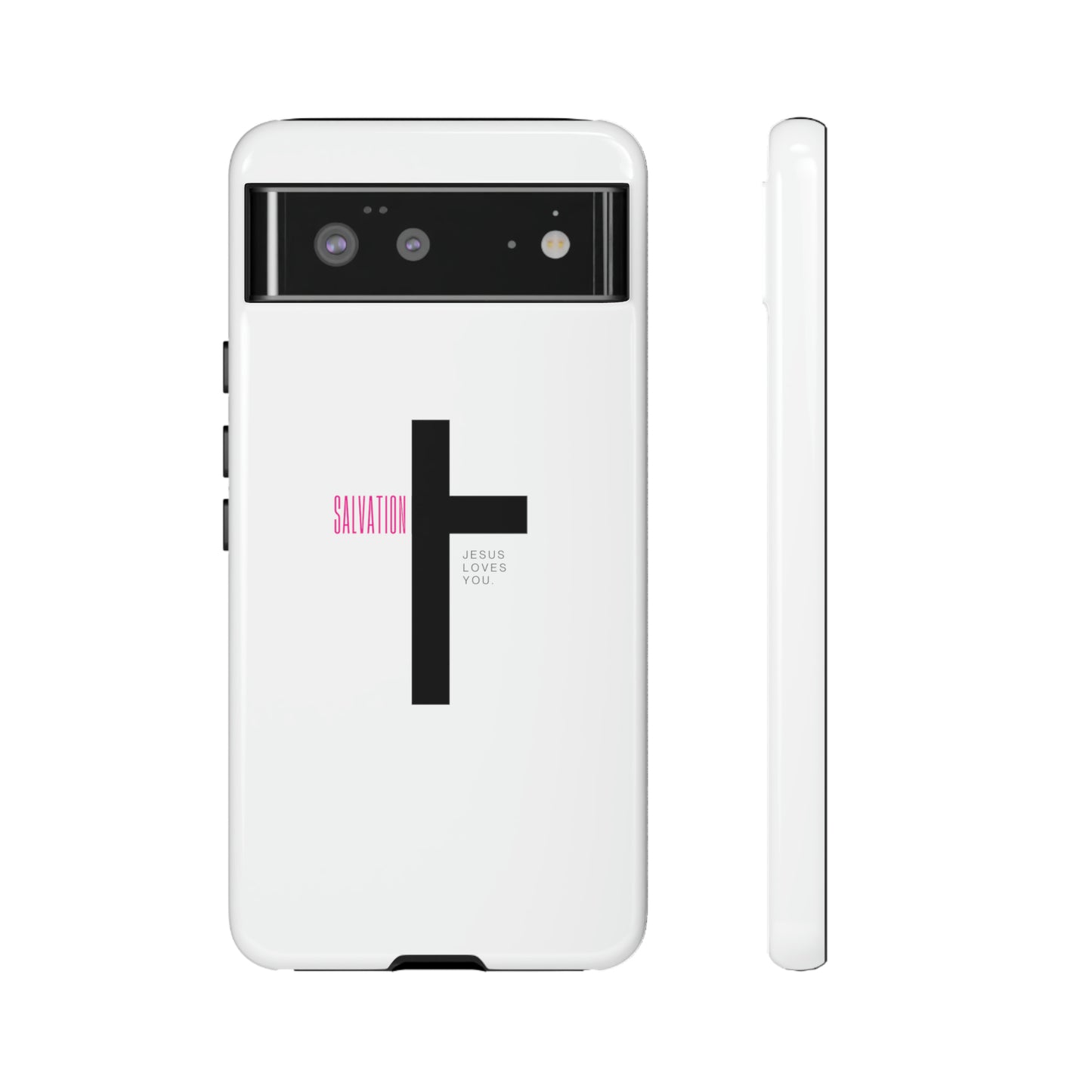 Salvation Cell Phone Case (Black/Pink)