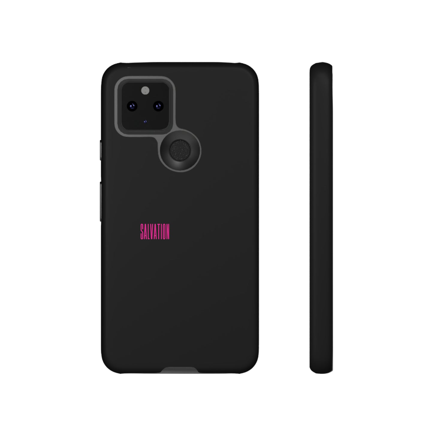 Funda para teléfono celular Salvation (negro/rosa)