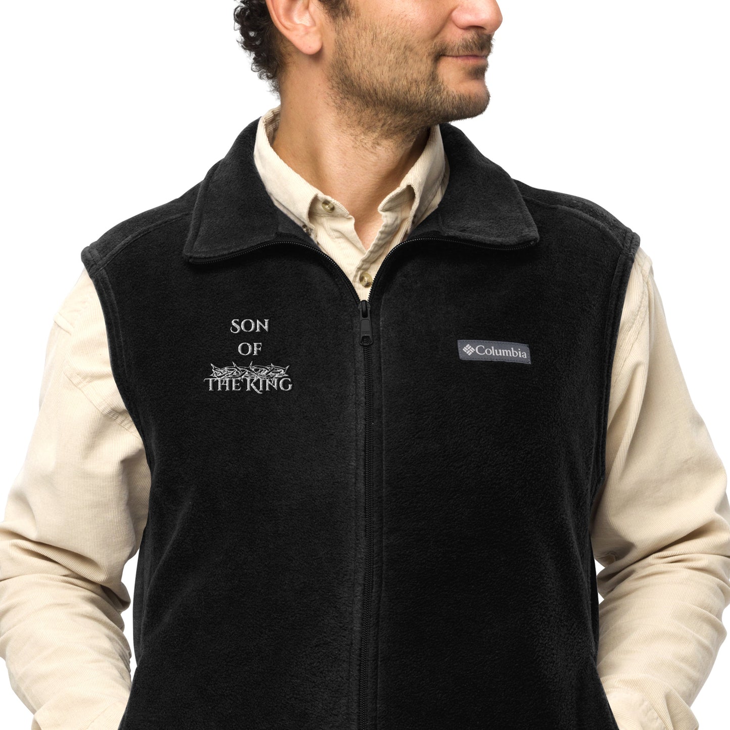 Son of the King Men’s Columbia Fleece Vest