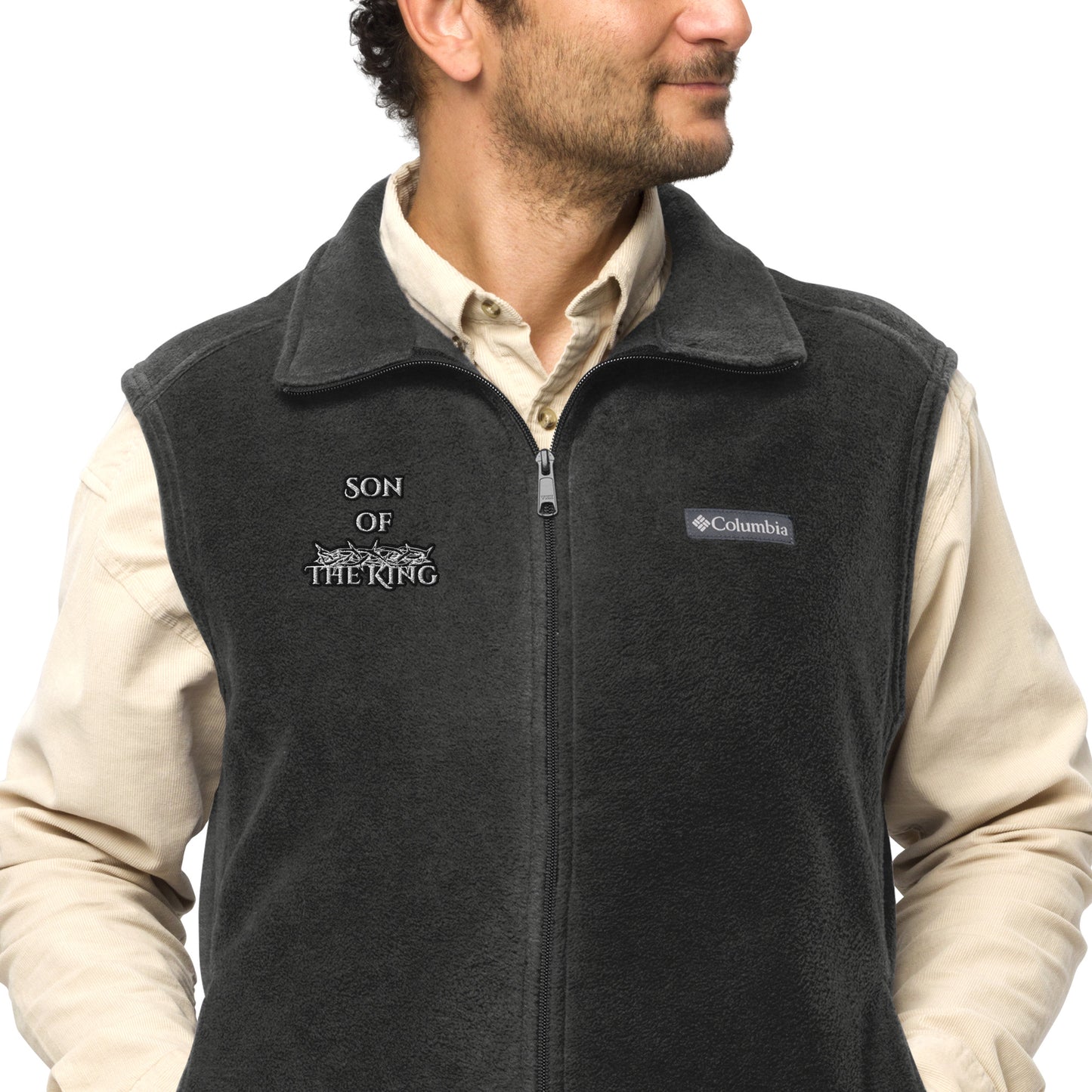 Son of the King Men’s Columbia Fleece Vest