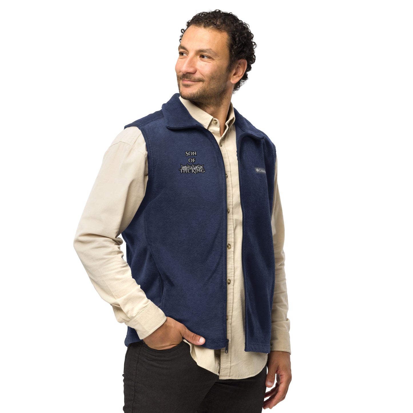 Son of the King Men’s Columbia Fleece Vest