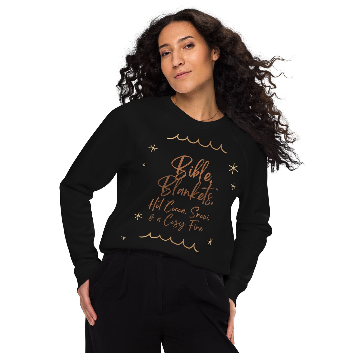 Bible, Hot Cocoa, Blankets Women's Sweatshirt