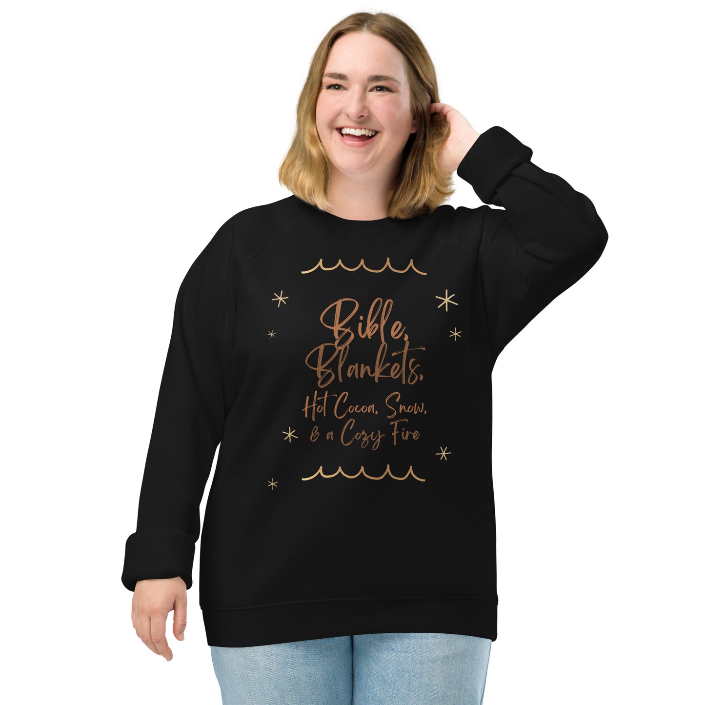 Bible, Hot Cocoa, Blankets Women's Sweatshirt