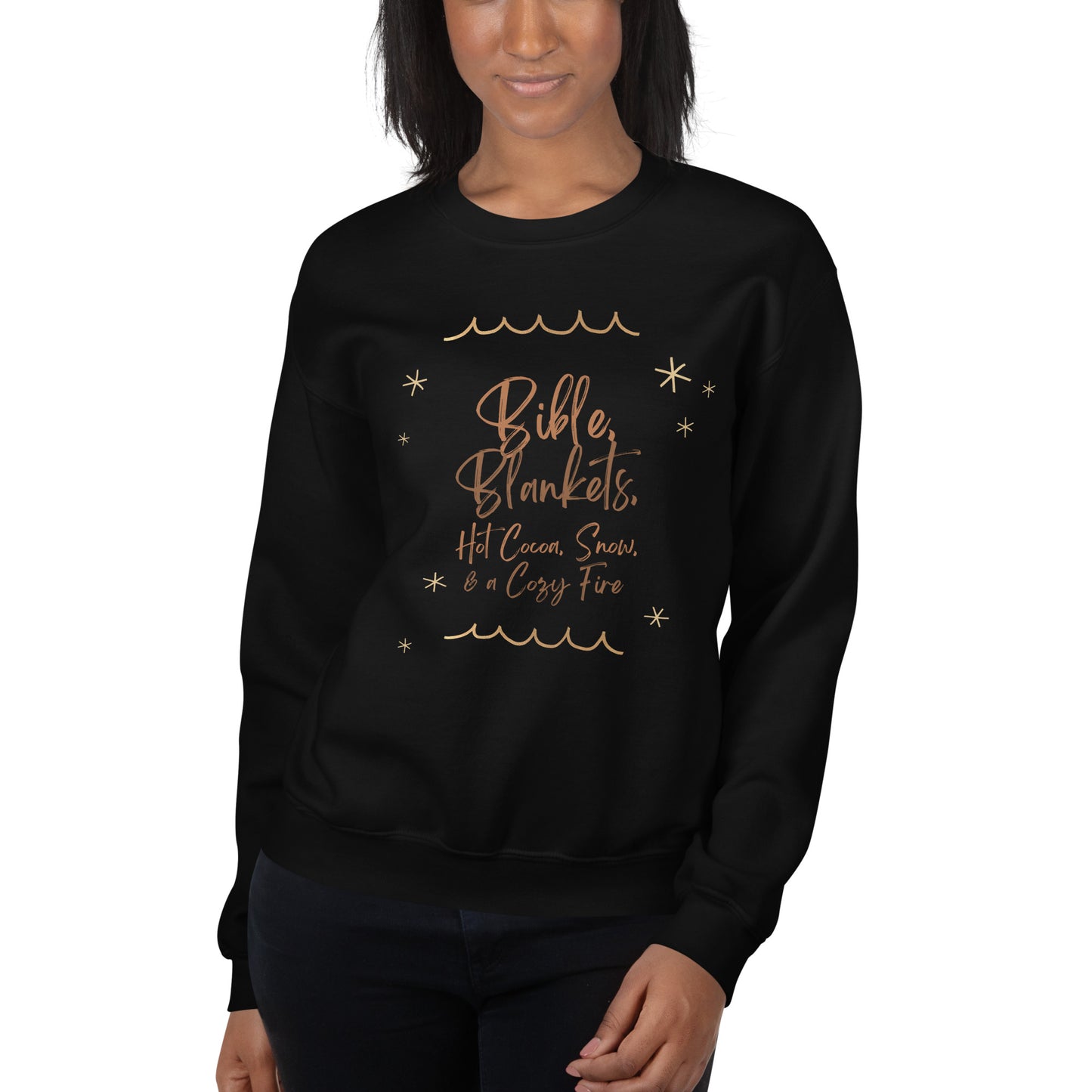 Bible, Hot Cocoa, Blankets Women's Sweatshirt