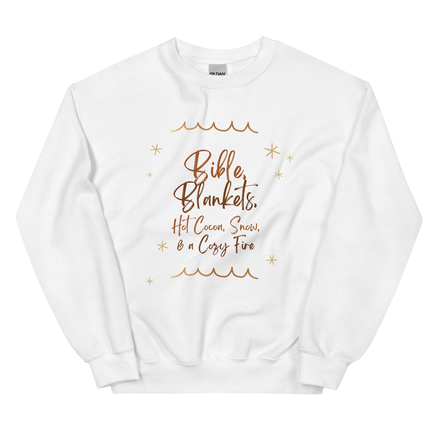 Bible, Hot Cocoa, Blankets Women's Sweatshirt