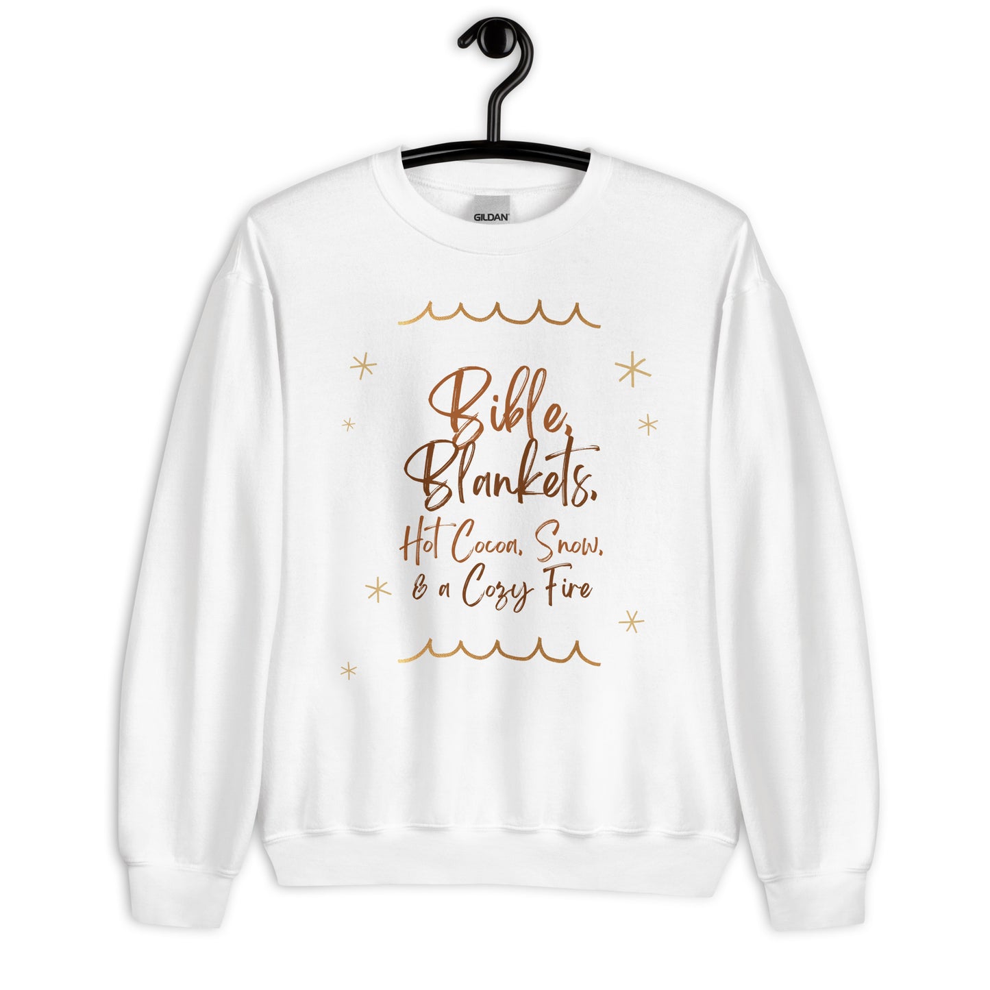 Bible, Hot Cocoa, Blankets Women's Sweatshirt