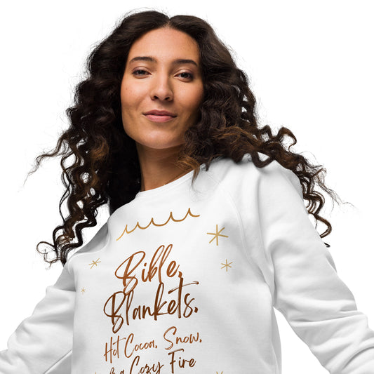 Bible, Hot Cocoa, Blankets Women's Sweatshirt