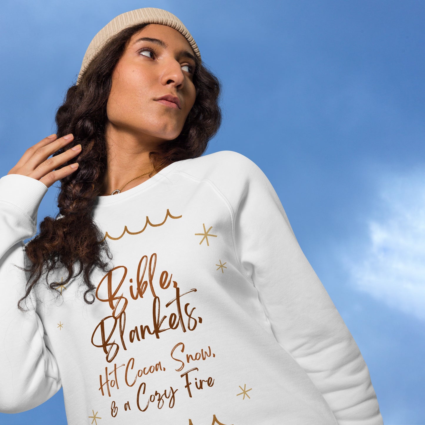 Bible, Hot Cocoa, Blankets Women's Sweatshirt