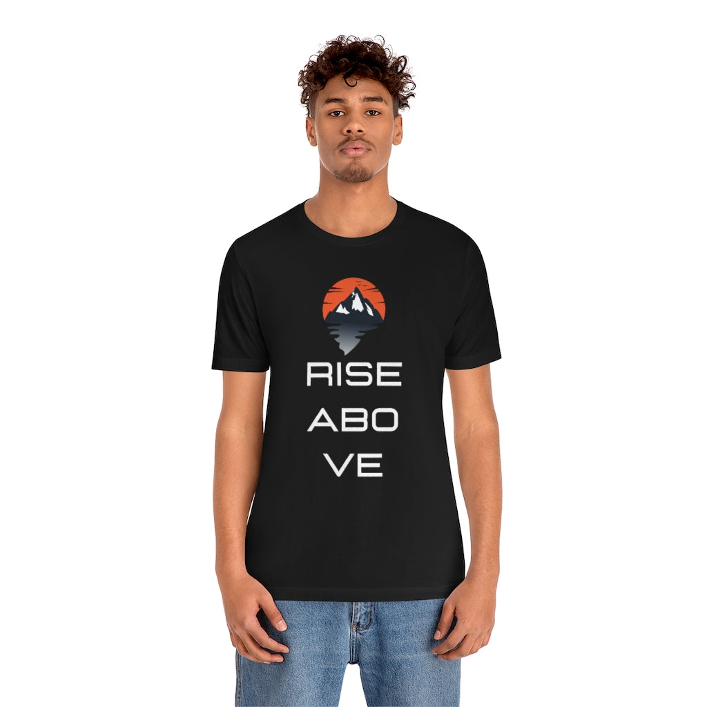 Camiseta de algodón Rise Above