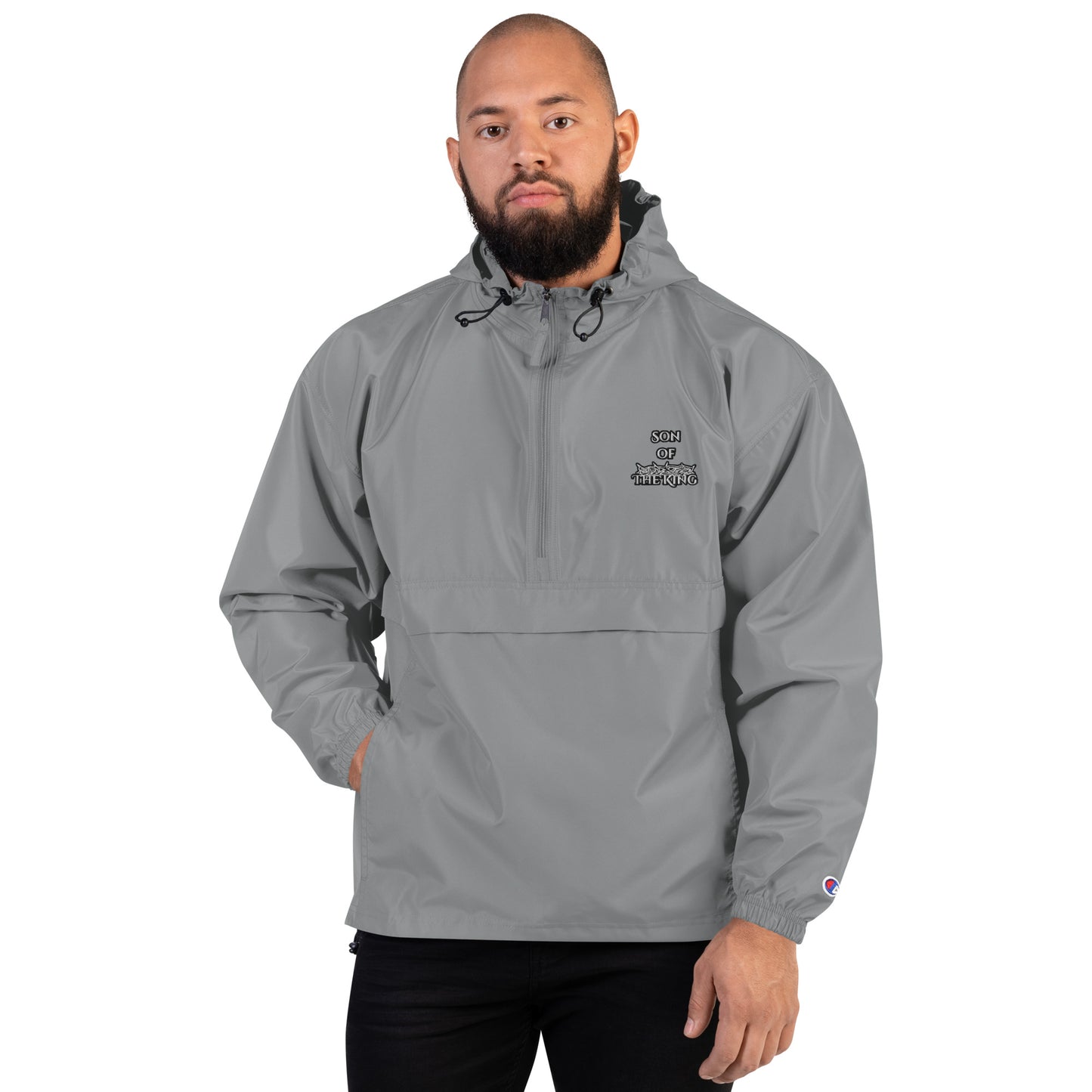 Son of the King - Embroidered Champion Packable Jacket