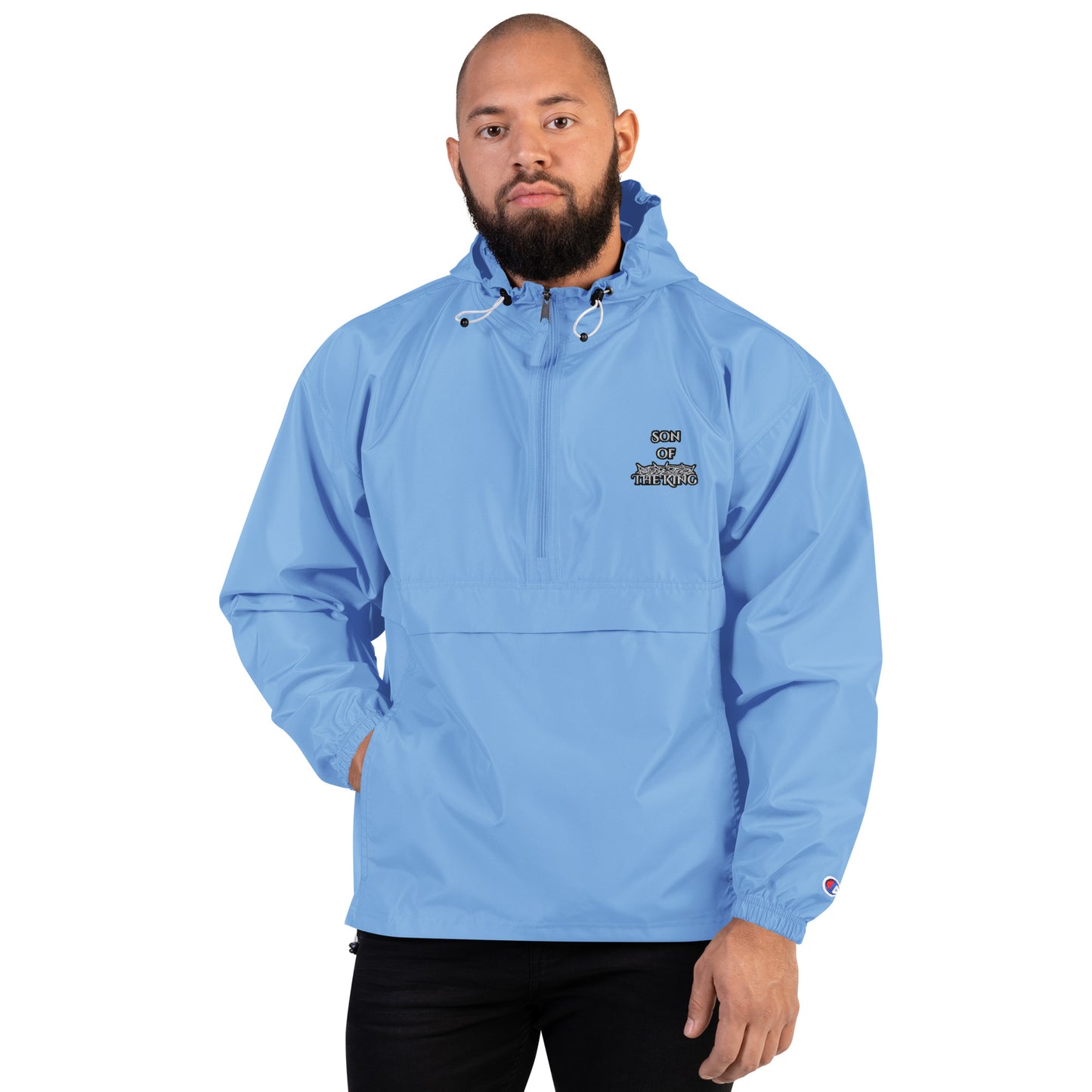 Son of the King - Embroidered Champion Packable Jacket