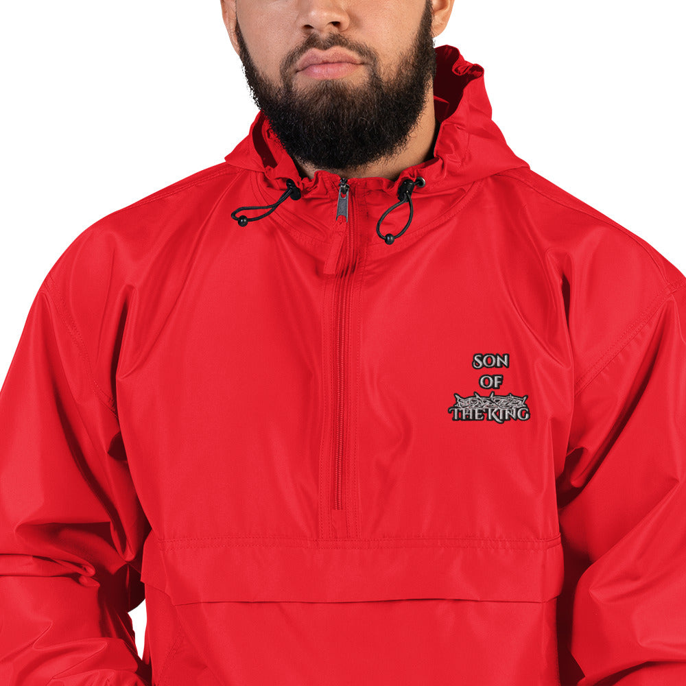 Son of the King - Embroidered Champion Packable Jacket