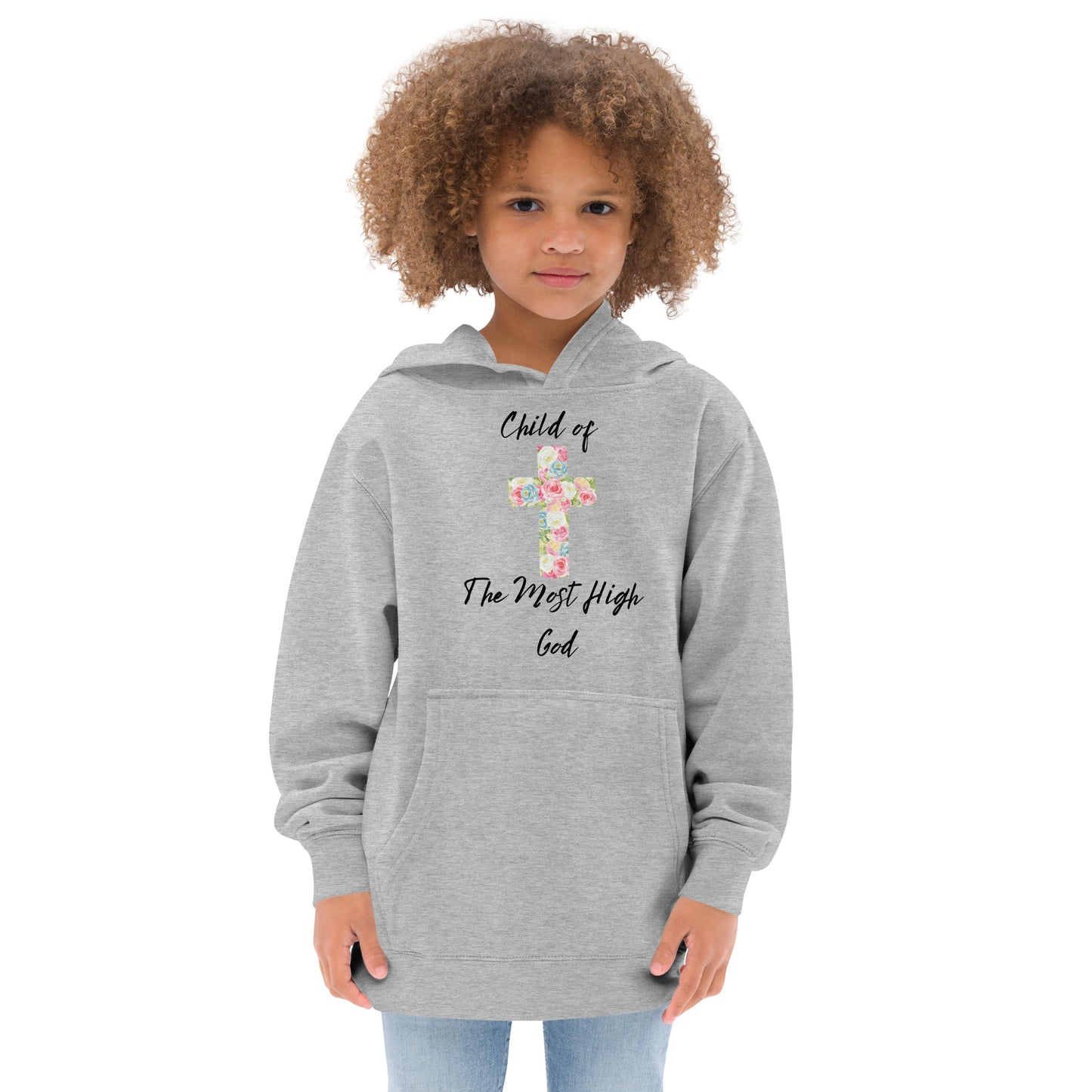 Niño de Dios - Sudadera con capucha de forro polar premium para niña