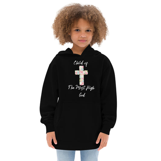 Niño de Dios - Sudadera con capucha de forro polar premium para niña