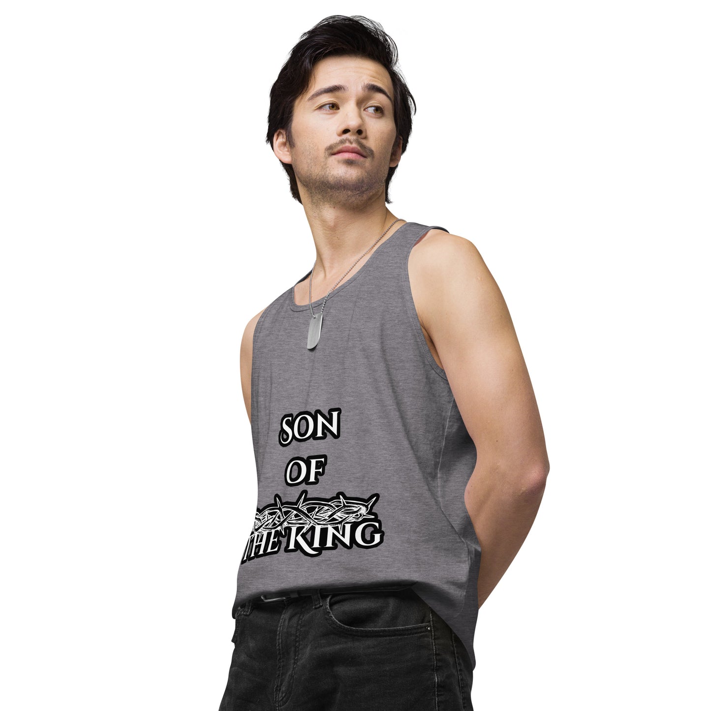 Son of the King Men's Premium Tank Top