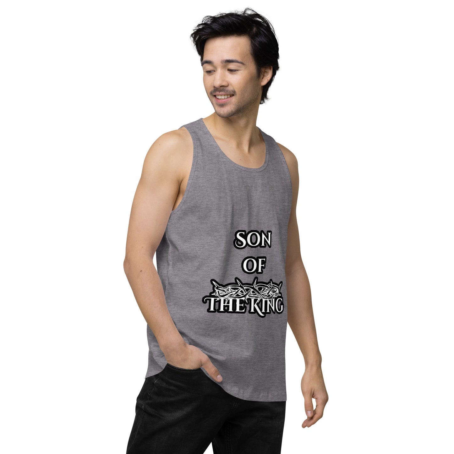 Son of the King Men's Premium Tank Top