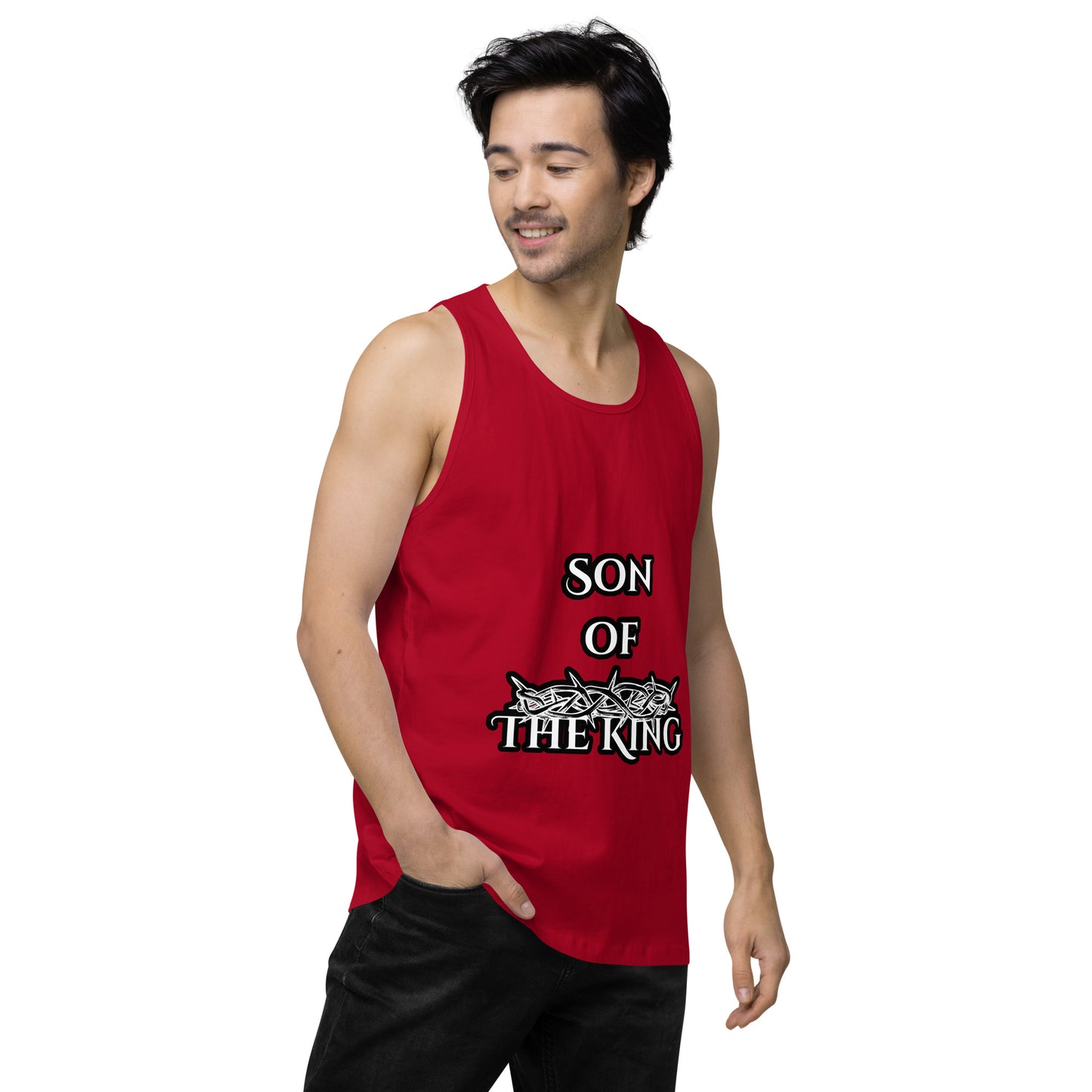 Son of the King Men's Premium Tank Top