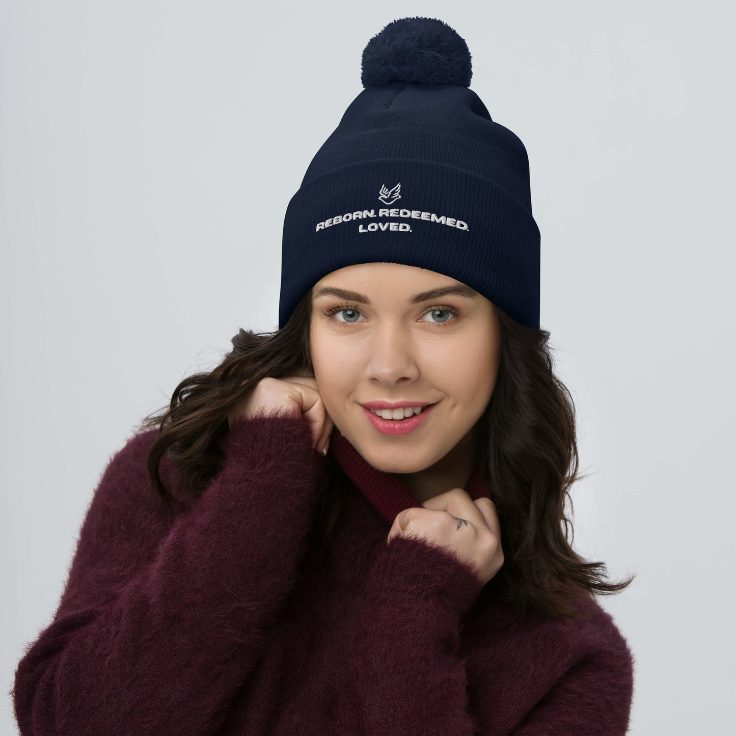 Reborn - Gorro con pompones