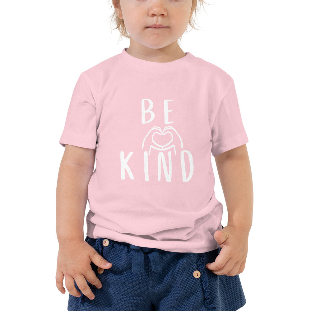 Camiseta de manga corta Be Kind para niños pequeños